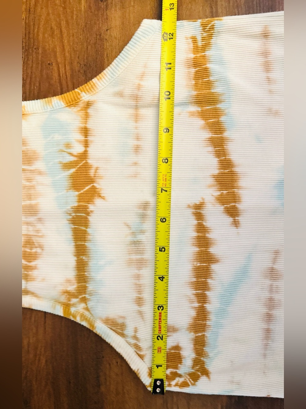 YFB Young Fabulous Broke Ribbed Tie Dye Maxi Dress M Shibori Boho Revolve EUC - Picture 9 of 9